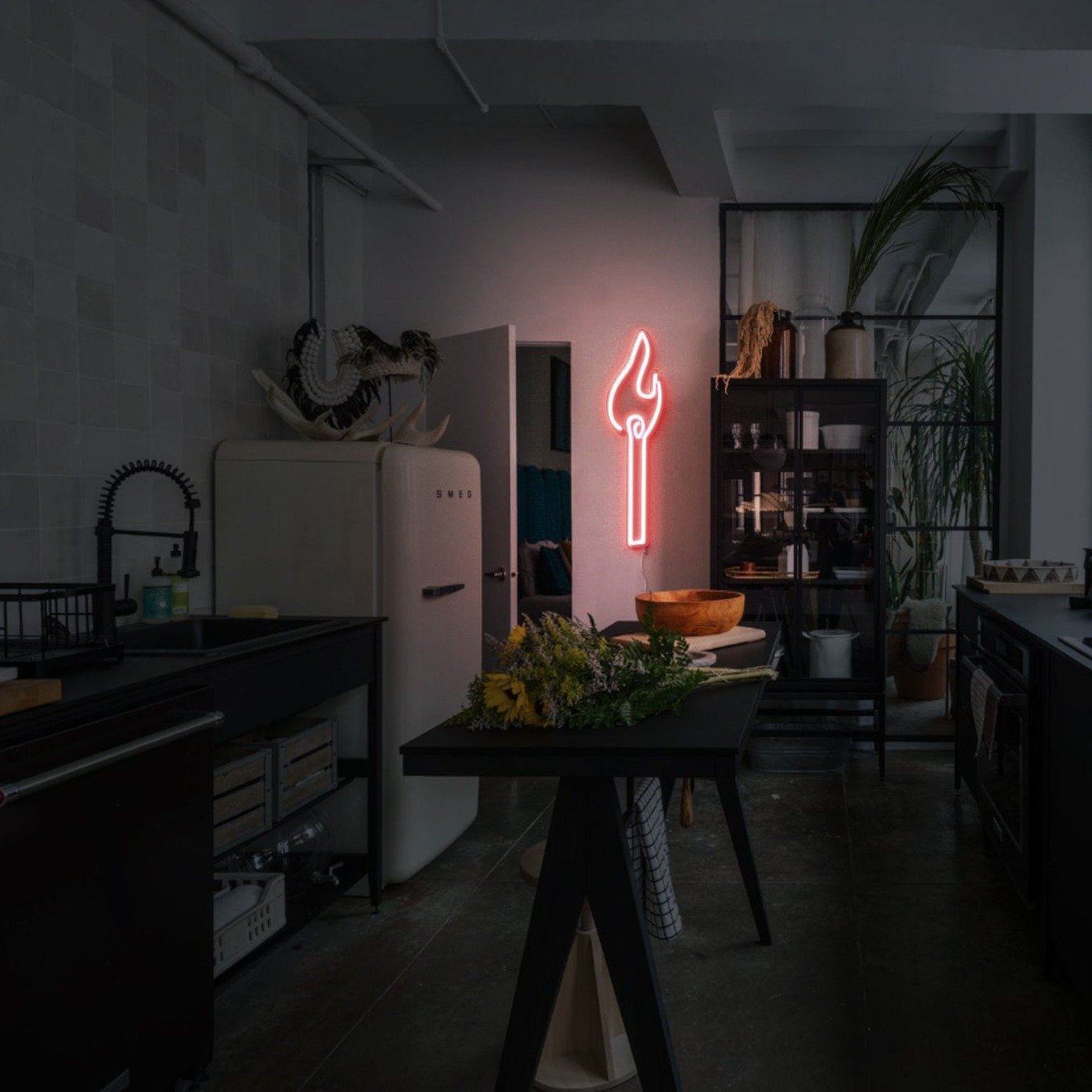 Why interior designers are falling in love with neon signs